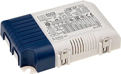 Produktbild von MEANWELL LCM-25DA2, Installationsnetzteil, 25W 0,35A-1,05A DALI2