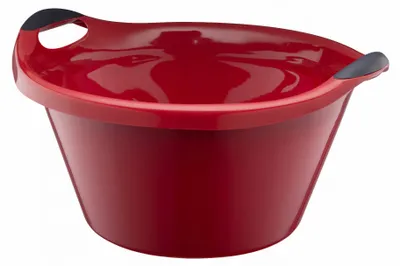 Produktbild von Galicja 370 Ovale Schüssel 10L Rot Kunststoff