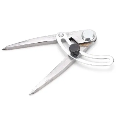 Image de Boussole en cuir,Boussole de distance,Boussole en acier inoxydable,Boussole à ailettes,Boussole de mesure conique