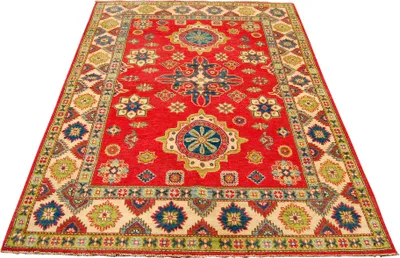 Zdjęcie produktu dla Ręcznie tkany dywan Ghazni / Chubi - Czerwone kolory CM 205x150