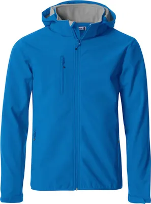 Produktbild von Basic Softshell Hoody Jacke mit abnehmbarer Kapuze
