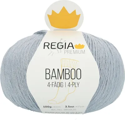 Produktbild von Schachenmayr REGIA Bamboo, 100g Grey-blue Handstrickgarne