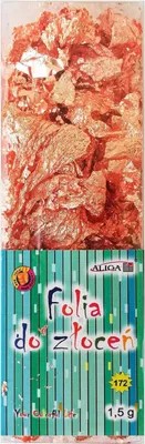 Produktbild von Vergoldungsfolie, Blattflocken, Kupfer 1,5g