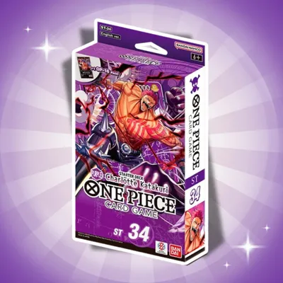 Productafbeelding van One Piece Card Game ST-34 Startdek, Engelstalig – 51 kaarten + OP-16 Booster Pack