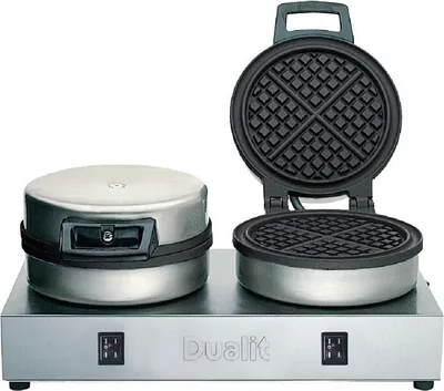 Produktbild von Dualit doppeltes Waffeleisen - Doppelte Antihaftbeschichtung