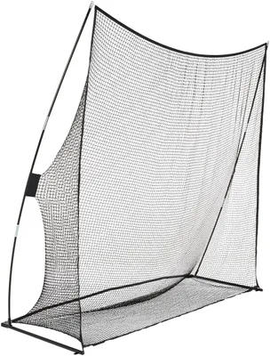 Productafbeelding van Amazon Basics golftrainingsnet, draagbaar, 2,44 x 2,44 meter, zwart