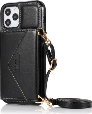 Immagine prodotto di Custodia per cellulare Custodia protettiva per Iphone12/12 Pro Messenger bag nero