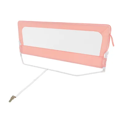 Produktbild von Kinderbettgitter Bettgitter  verstellbares und klappbares Hohe Bettgitter für Kleinkinder Rosa