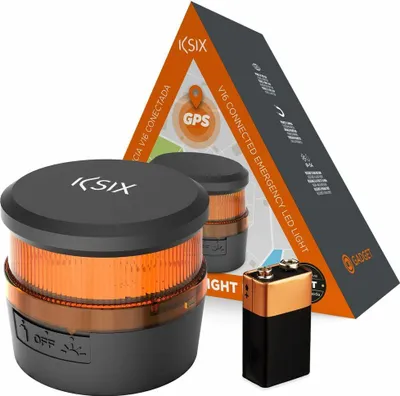Zdjęcie produktu dla Ksix luz emergency v16 - geolokalizacja - zatwierdzony - sim - widoczny - odległość 1 km