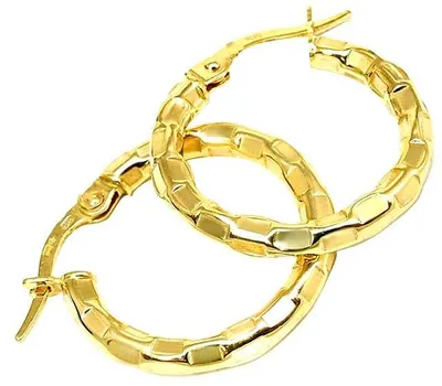 Produktbild von goldene Ohrringe Glare 730