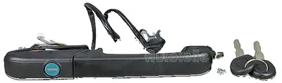 Immagine prodotto di Maniglia esterna porta anteriore sinistra con cilindro di chiusura METZGER per VW PASSAT B3/B4
