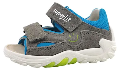 Productafbeelding van Superfit Flow Kinderschuhe Jungen Sandalen Minilette Grau Freizeit