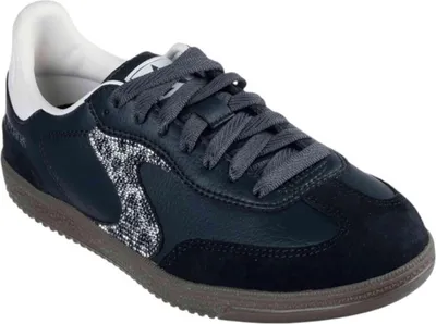 Produktbild von Skechers Sneakers 185239-BKW in Black Duralteather/Leather^/White Trim color size 37