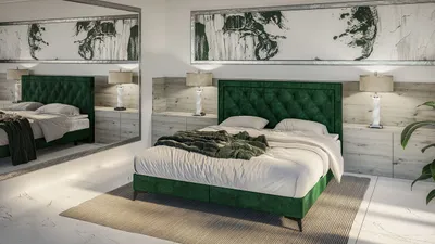 Produktbild von Boxspringbett Schlafzimmerbett mit Topper 180x200 DUSTIN magic velvet 2225 Doppelbett mit Bettkasten