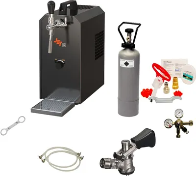 Produktbild von Kompletny zestaw: Nalewak do piwa JET 30, 1 dźwig, 35 l / h, Zestaw czyszczący, KEG: Adapter 5 litrów