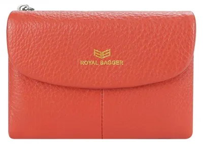 Produktbild von Damen-Geldbörse aus echtem Leder mit RFID-Schutz