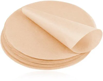 Immagine prodotto di Carta resistente al calore e antiappiccicosa - Set da 50 fogli per friggitrici ad aria calda, scambiatori di calore, pietre per pizza, accessori per barbecue e carta da forno