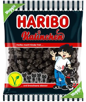 Produktbild von Haribo Katinchen vegetarisch 175g