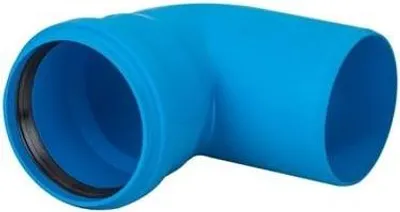 Obrázok produktu pre Vnútorné koleno na odpadovú vodu Ultra dB D50X45° PP