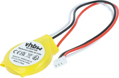 Produktbild von vhbw BIOS-Batterie kompatibel mit Medion MD42200 Computer Notebook (200 mAh, 3 V, Li-Ion)