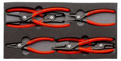 Image de Jeu de 6 circlips de précision SRZ Knipex | 4003773069652