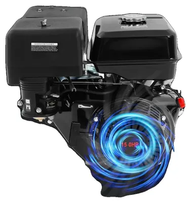 Image de Moteur à essence, refroidi par air, haute puissance, noir