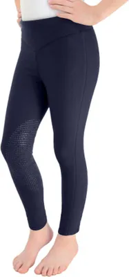 Immagine prodotto di HyPERFORMANCE - Leggings da equitazione per ragazze BZ5078 (158-164) (blu navy)