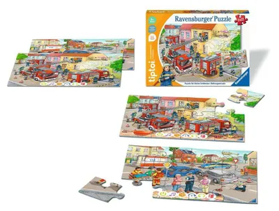 Obrázek produktu pro Ravensburger tiptoi Puzzle pro malé objevitele: Záchranná akce - Ravensburger 00133 - (Hračky / Puzzle)