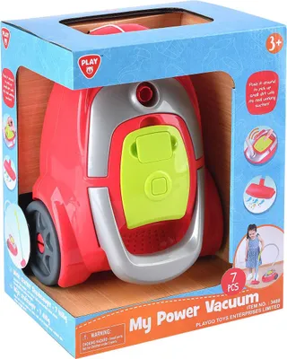 Produktbild von Play Spielzeug Staubsauger - interaktives Kinderspielzeug mit Zubehör