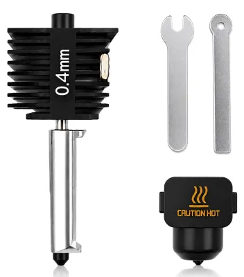 Produktbild von 3D-Drucker-Druckkopf, Heizblock-Set mit 0,4 mm Düse