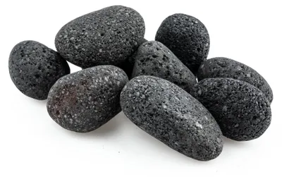 Produktbild von Aquarium Kies, Lava Schwarz, porös, 3-5 cm