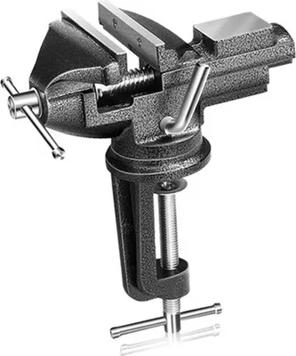 Obrázek produktu pro Svěrák 360 stupňů rotace Stolní svěrák 73 mm otevření Stolní svěrák z lité oceli Svěrák 80 mm / 3.15in široký 1.81 kg / 3.99lb lité oceli