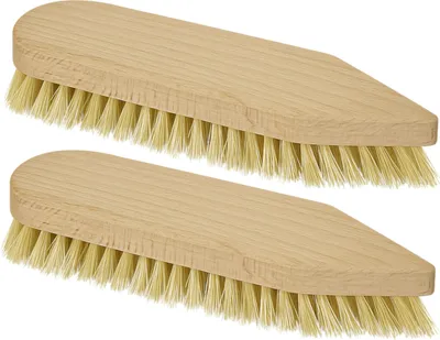 Produktbild von 2er Set Scheuerbürste/Waschbürste Fibre-Ersatz spitz-rund