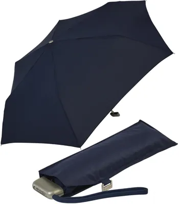 Produktbild von Doppler Damen Taschenschirm Carbonsteel Slim - Navy