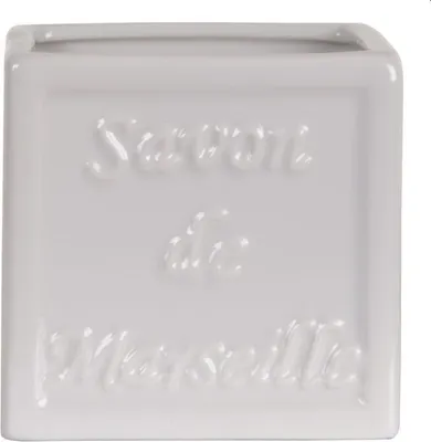 Produktbild von Spirella Zahnputzbecher Zahnbürstenhalter Marseille Weiß