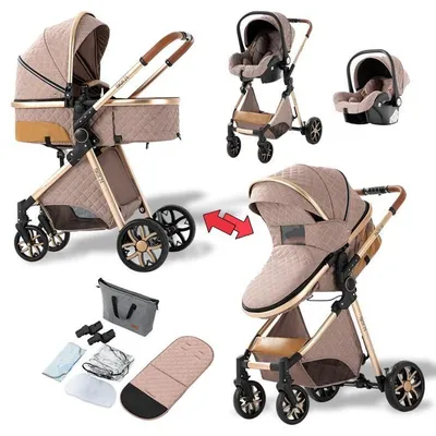 Productafbeelding van MAGIC ZC 3-in-1 kinderwagen met autostoel en reiswieg