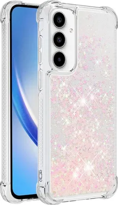 Produktbild von Samsung Galaxy A35 Hülle - Coverup Liquid Glitzer Back Cover - Pink