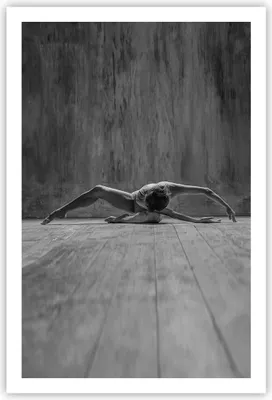 Produktbild von Poster - Poster ohne Rahmen - Tanz Schwarzweiß Frau - 61x91,5 cm - Wand Bild - Wanddeko - Wandbilder - Kunstposter - Wandposter - Bilder - Kunstdruck - Wanddekoration - Wandbild - P2XPA61x91-4352