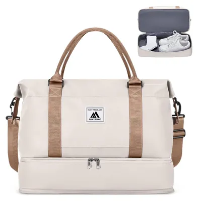 Image de 40 x 30 x 20 cm : dimensions pour un bagage cabine. 24 litres : volume pour un bagage à placer sous le siège. Sac de voyage pliable