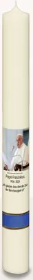 Produktbild von Gedenkkerze Papst Franziskus 80 x Ø 8 cm
