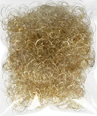 Produktbild von 15g Engelshaar Lamettahair Lametta Hair Flowerhair Weihnachten, Farbe:gold