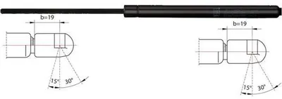 Produktbild von METZGER 2110087 Gasfeder Heckklappendämpfer für VW Polo Schrägheck (86C, 80) 506mm