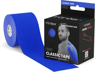 Produktbild von Kintex Kinesiologie Tape Classic 5 cm x 5 m Dunkelblau