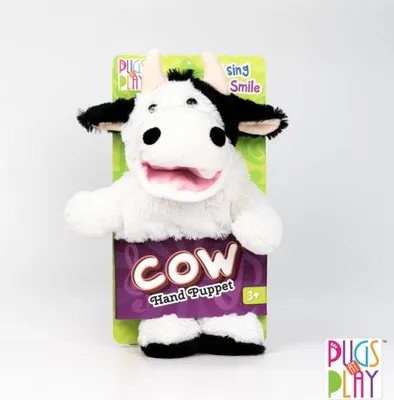 Image de PUGS AT PLAY Marionnette chantante Vache 32 cm