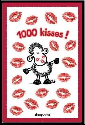 Image de Sheepworld - Poster - 1000 + cadre interchangeable, Shinsuke® Maxi MDF noir, vitre acrylique