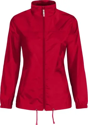 Produktbild von Windjacke für Damen - B&C SIROCCO/W - red - Größe XS