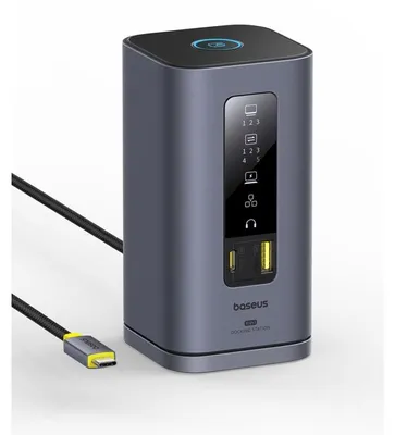 Image de Baseus Spacemate Series 11-in-1 (MAC) Docking Station, Grau