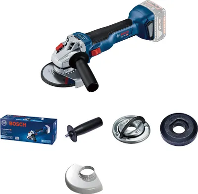 Image de Meuleuse d'angle 18V GWS 18V-10 solo (sans batterie ni chargeur) en boite carton - BOSCH - 06019J4002