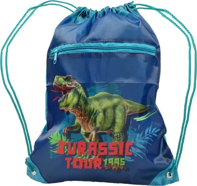Immagine prodotto di Borsa sportiva Basic Jurassic Tour Dino | 6 pezzi