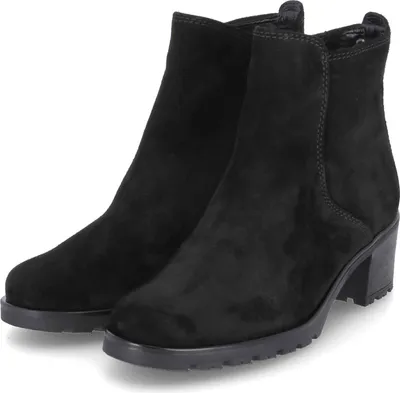 Produktbild von Gabor Damen Stiefeletten Schwarz Rauleder Größe: 61/2